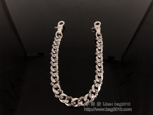 chrome hearts銀飾 克羅心褲鏈 克羅心裝飾品鏈 克羅心包鏈  gjc1892